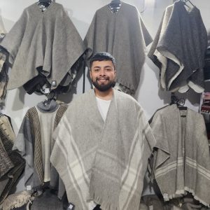 Ruana Carranguera Abierta Tipo 12