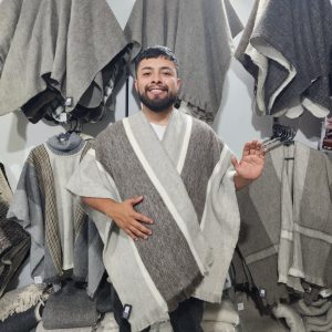 Ruana Carranguera Abierta Tipo 8