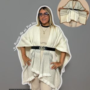 Ruana Carranguera Abierta Tipo 3