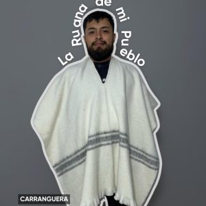 Ruana Carranguera Cuello V Tipo 4