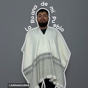 Ruana Carranguera Cuello V Tipo 1