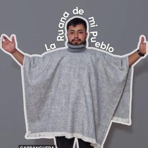 Ruana Carranguera Cuello Tortuga Tipo 3